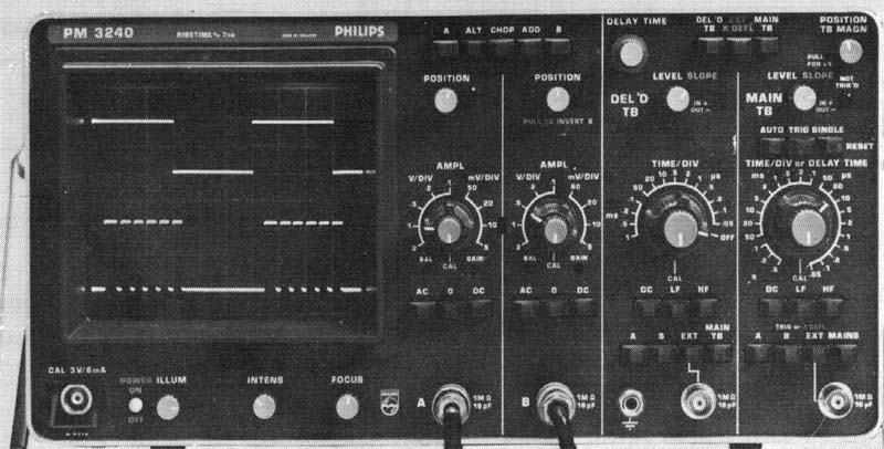 Image of Philips PM3240 Oscilloscope