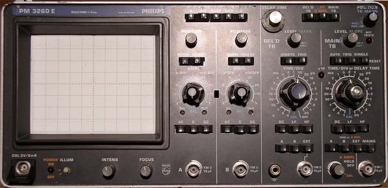 Image of PM3260E Oscillloscope