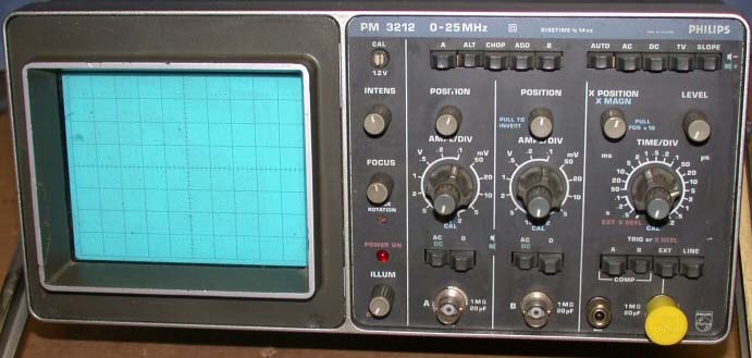 Image of Philips PM3212 Oscilloscope